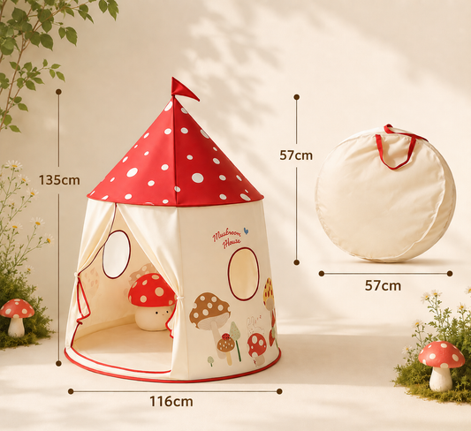 Fairy Mushroom Play Tent